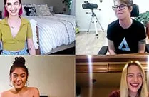 Geiler Webcamsex mit vielen Mädchen